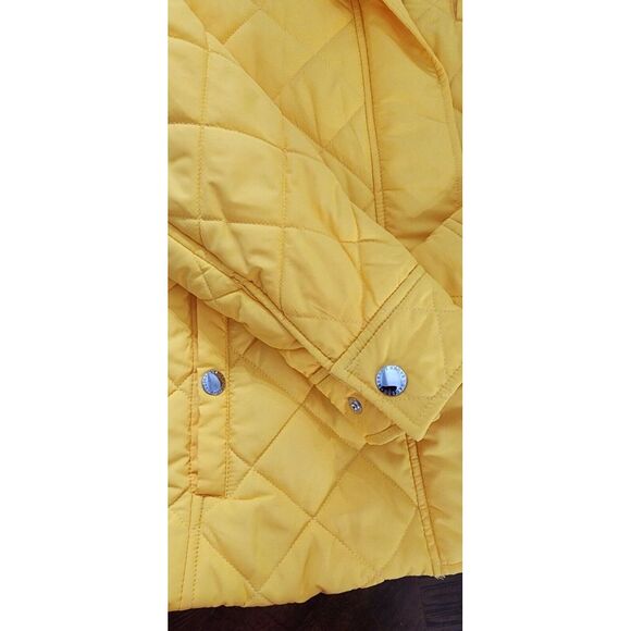 Lauren Ralph Lauren Womens Puffer Quilted Coat Jacket Size Small Snap & Zipper - Picture 8 of 12